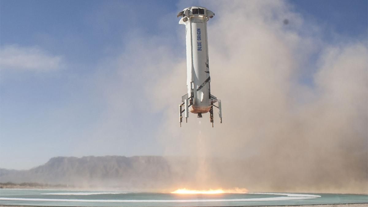 Компания Джеффа Безоса разыгрывает полет в космос Компания Джеффа Безоса разыгрывает полет в космос