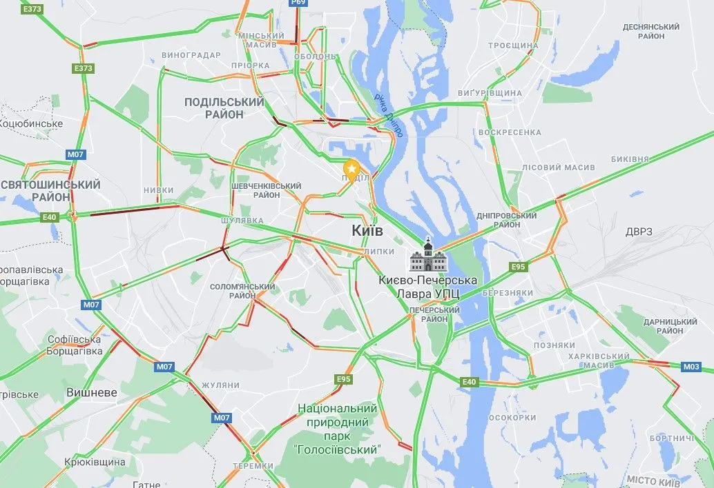 Затори 7 травня Затори 7 травня