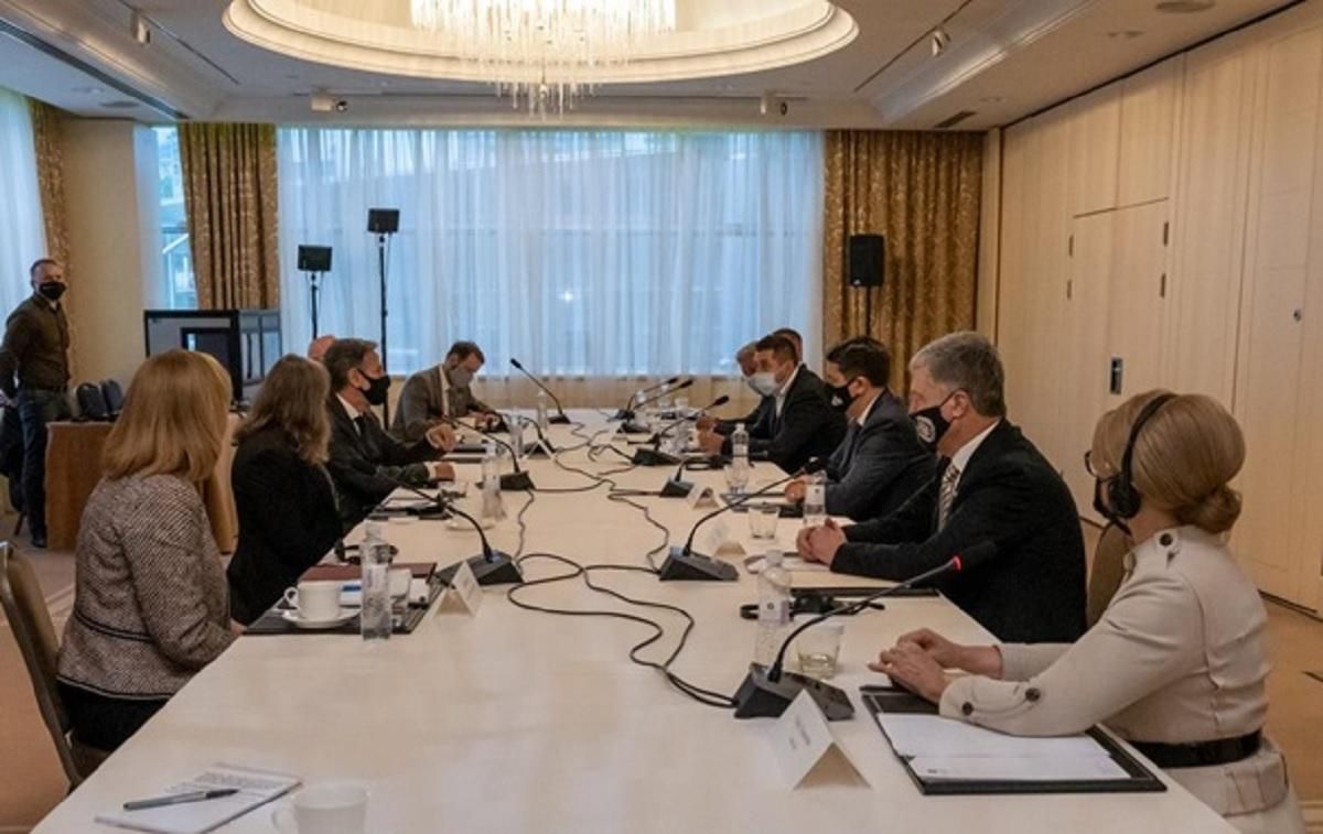 Реформи та пандемія: що фракції говорили після зустрічі з Блінкеном Реформи та пандемія: що фракції говорили після зустрічі з Блінкеном