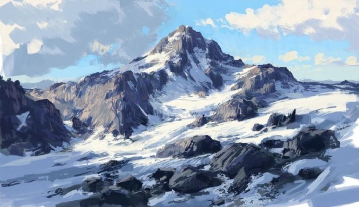 Картина, нарисованная в Paint