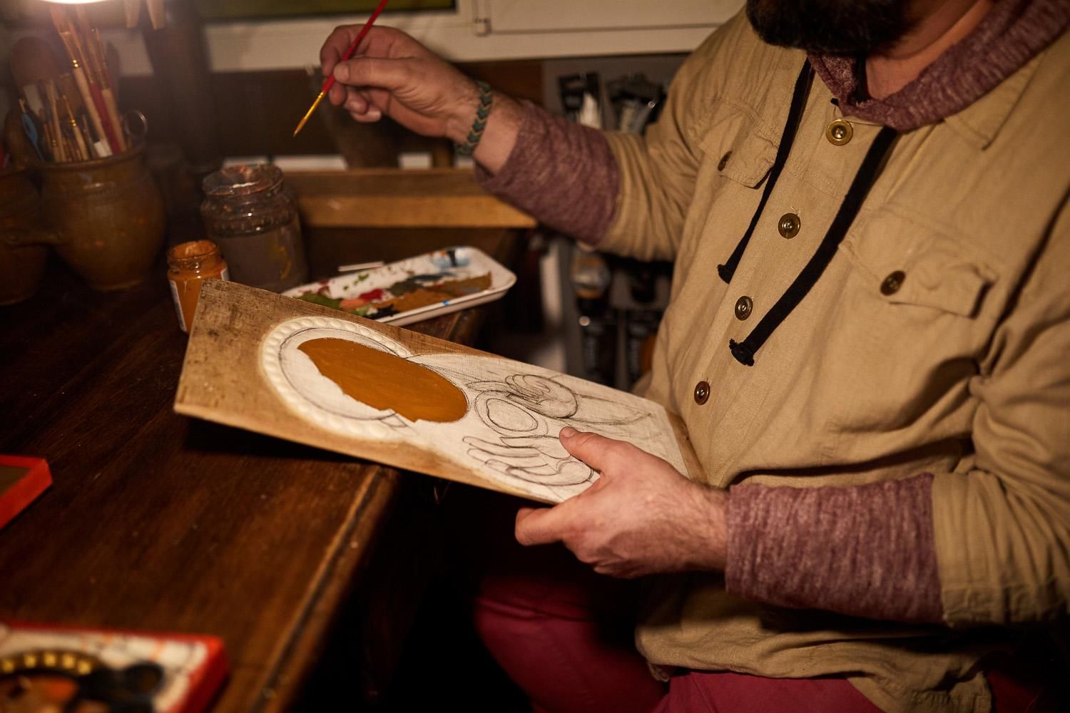 Львовский художник Роман Зилинко пишет уникальные иконы: фото, видео Львовский художник Роман Зилинко пишет уникальные иконы: фото, видео