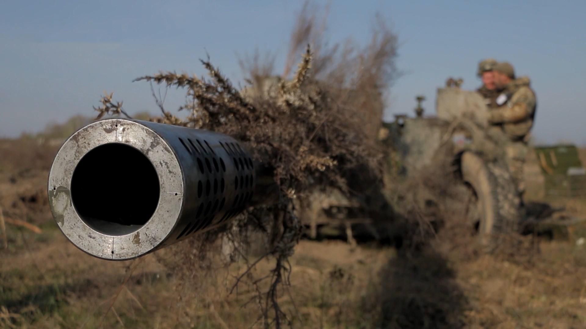 Випробування пострілів УОФ12 до гармати МТ-12 Рапіра – Техніка війни Випробування пострілів УОФ12 до гармати МТ-12 Рапіра – Техніка війни