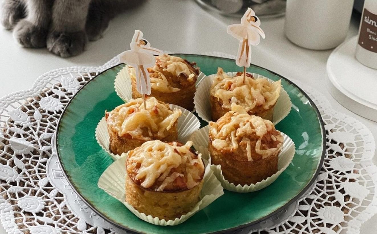 Картопляні кекси з куркою: рецепт