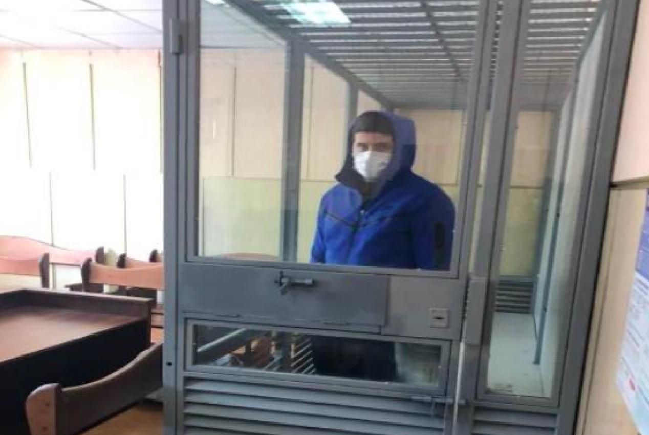 Підозрюваний у вбивстві Михайло Зотов у залі суду