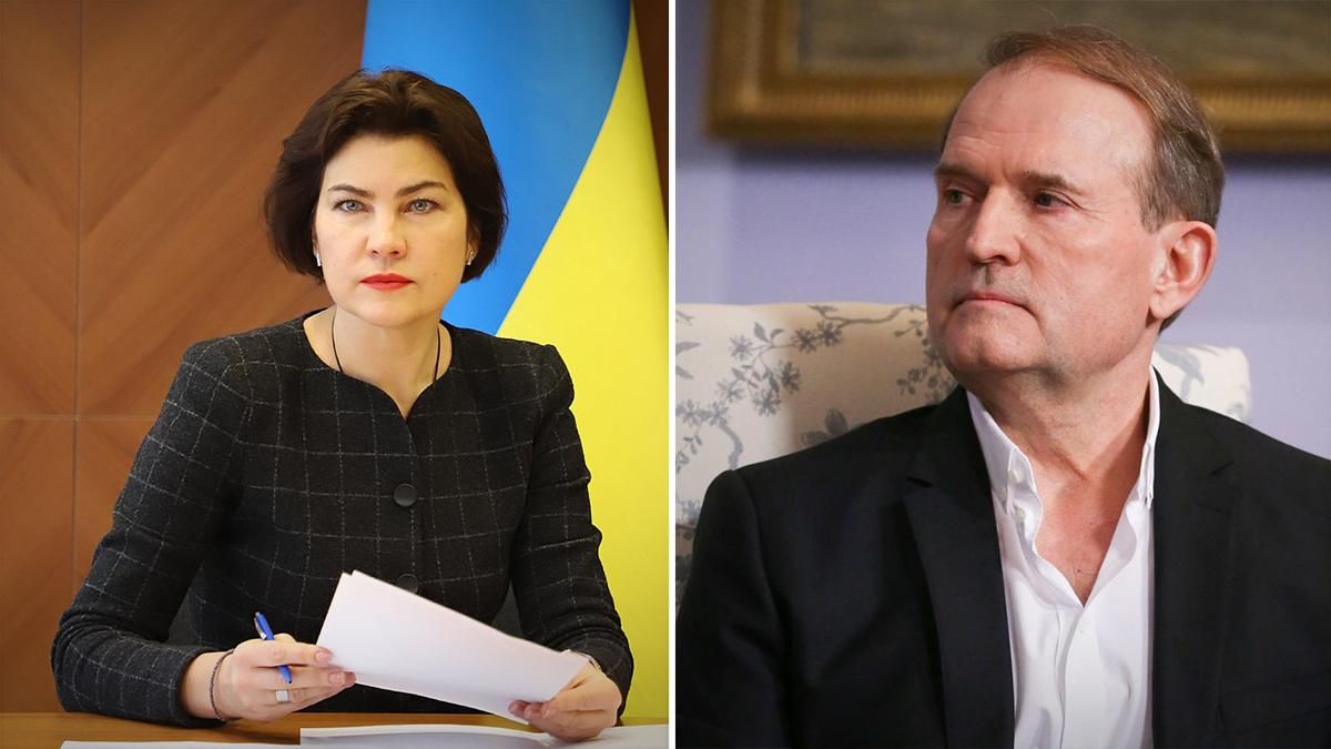 Медведчук не зміг одразу потрапити в кабінет Венедіктової Медведчук не зміг одразу потрапити в кабінет Венедіктової