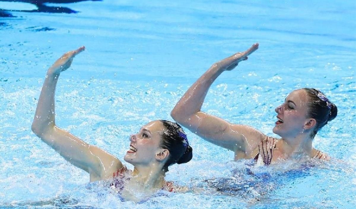 Українські синхроністки Федіна та Савчук здобули срібло у Будапешті