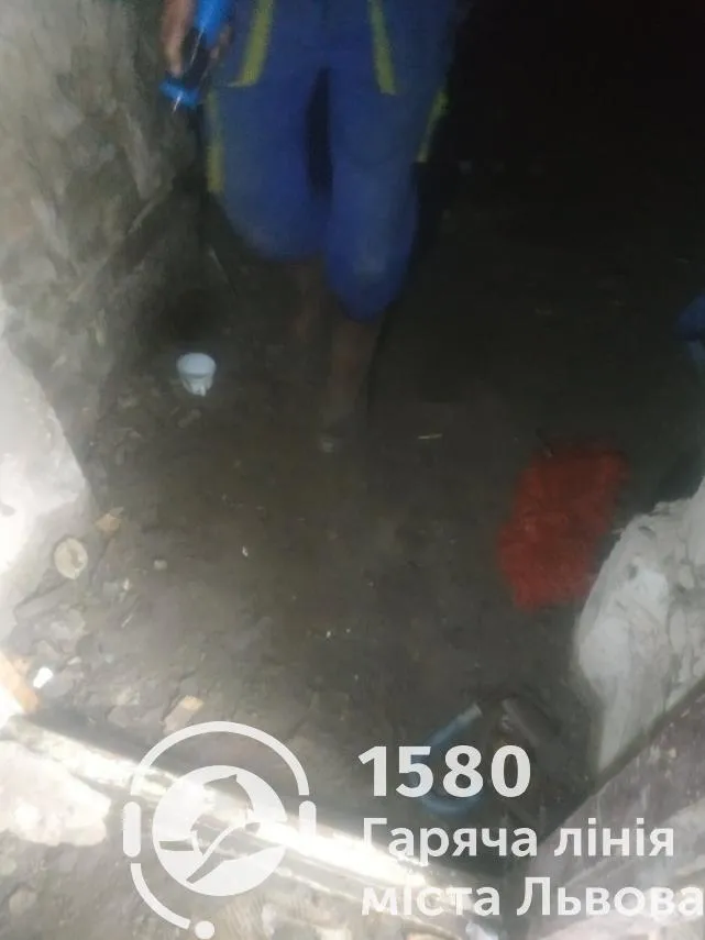 У під'їзді – хмари пару: підвал львівської багатоповерхівки затопило гарячою водою – фото, відео