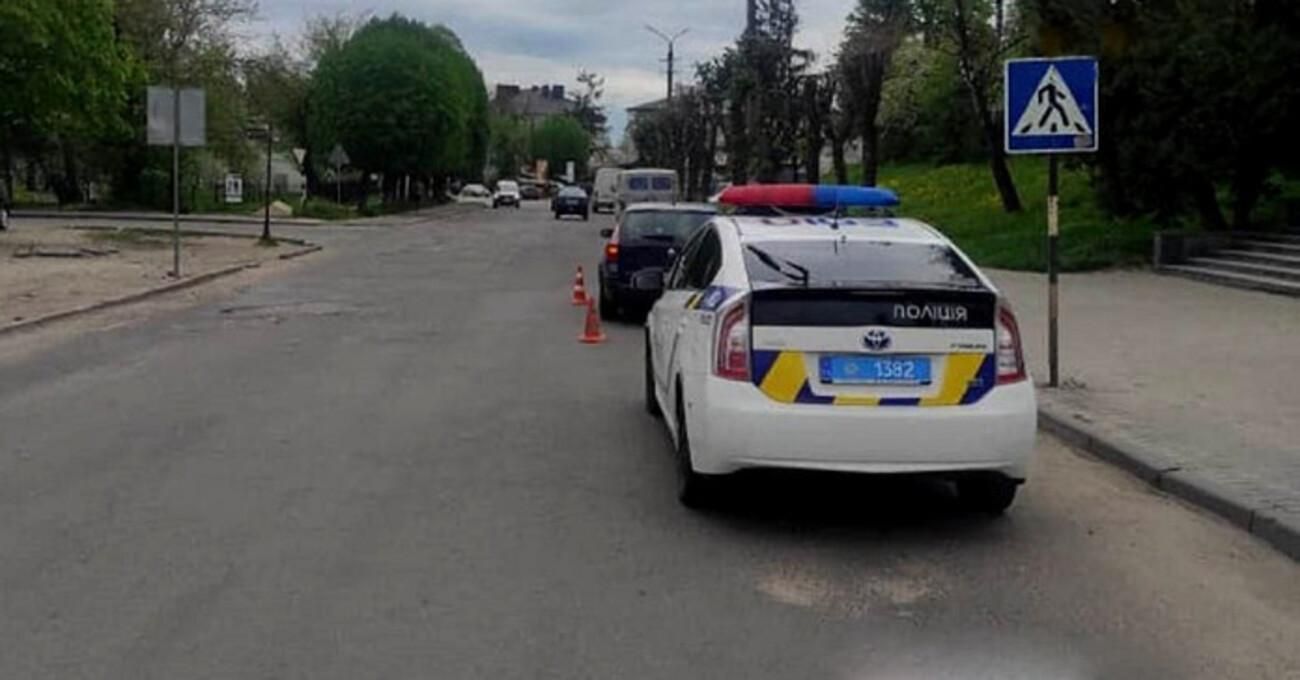 На Львовщине водитель сбил 7-летнюю девочку на пешеходном переходе: фото 