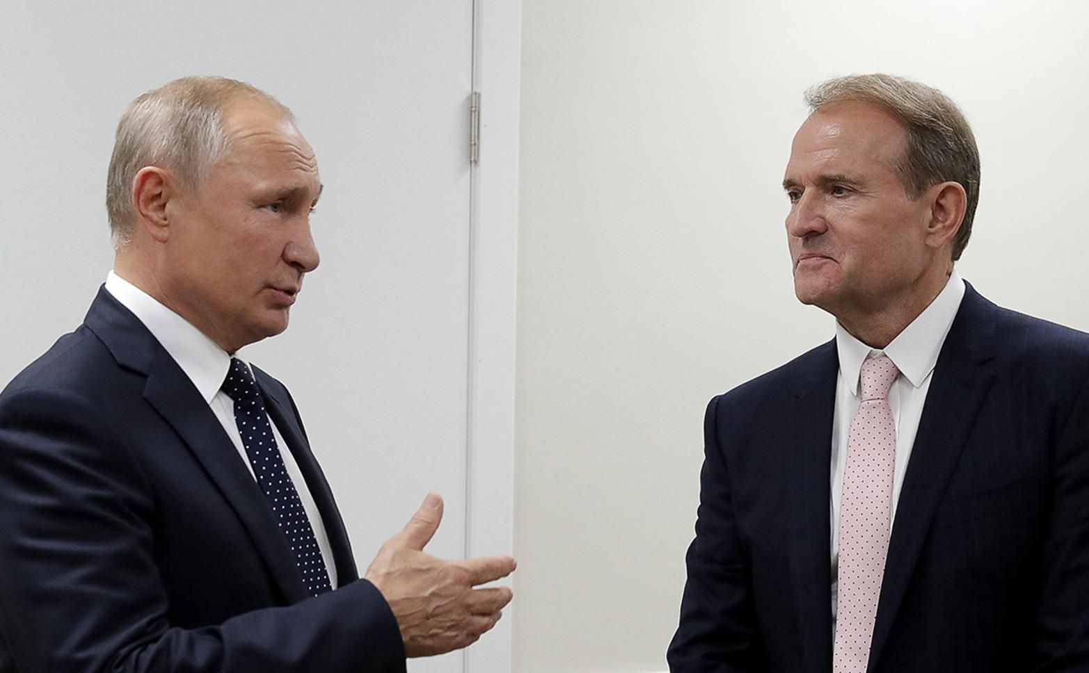 У Кремлі пояснили, які відносини у Путіна з Медведчуком