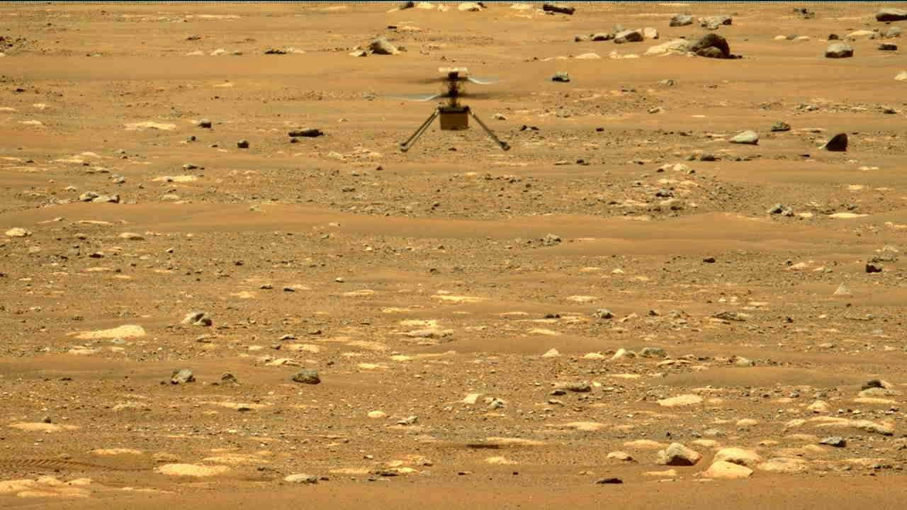 3D-відео польоту вертольота Ingenuity на Марсі від NASA