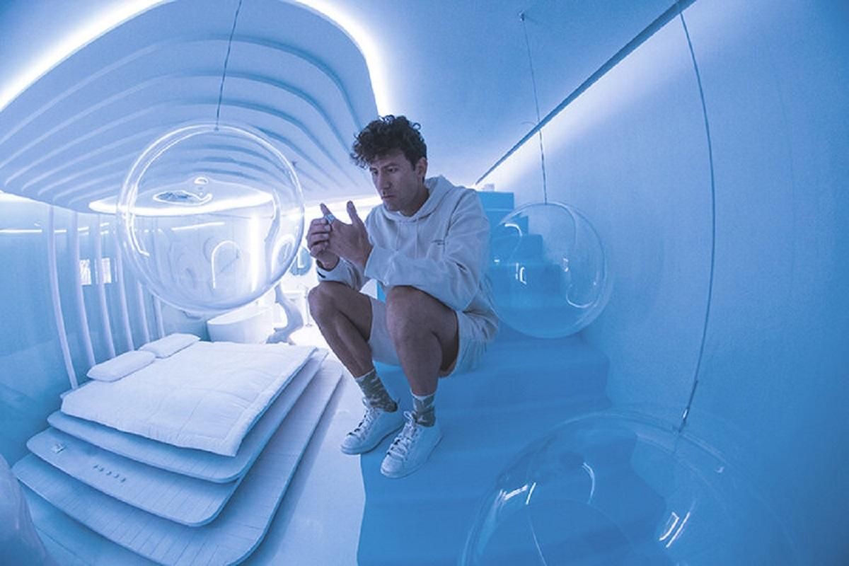 Мотель, в котором чувствуешь себя, как в космическом корабле: фото дизайна