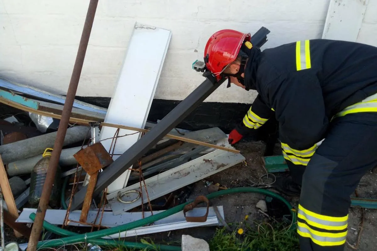 Змія ДСНС Дніпро Рятувальники Плазун 