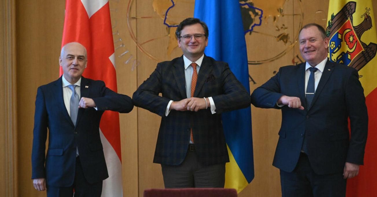 Україна, Грузія і Молдова заснували Асоційоване тріо для вступу в ЄС