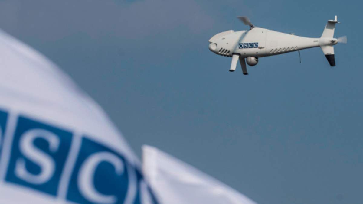 ОБСЕ временно не будет использовать дроны на Донбассе ОБСЕ временно не будет использовать дроны на Донбассе