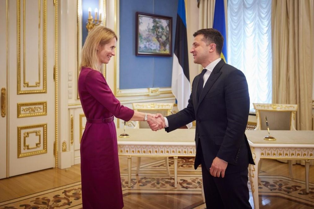 Президент Зеленський зустрівся з прем'єркою Естонії: про що говорили Президент Зеленський зустрівся з прем'єркою Естонії: про що говорили