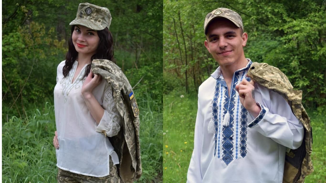 Військові привітали українців з Днем вишиванки: фото та відео Військові привітали українців з Днем вишиванки: фото та відео