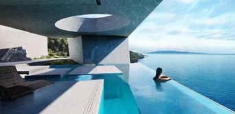 Дизайнери створили "космічну" віллу в Греції: фото