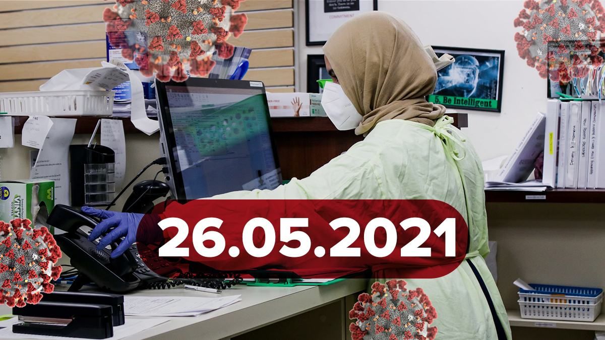 Коронавірус Україна, новини 26 травня 2021 – статистика