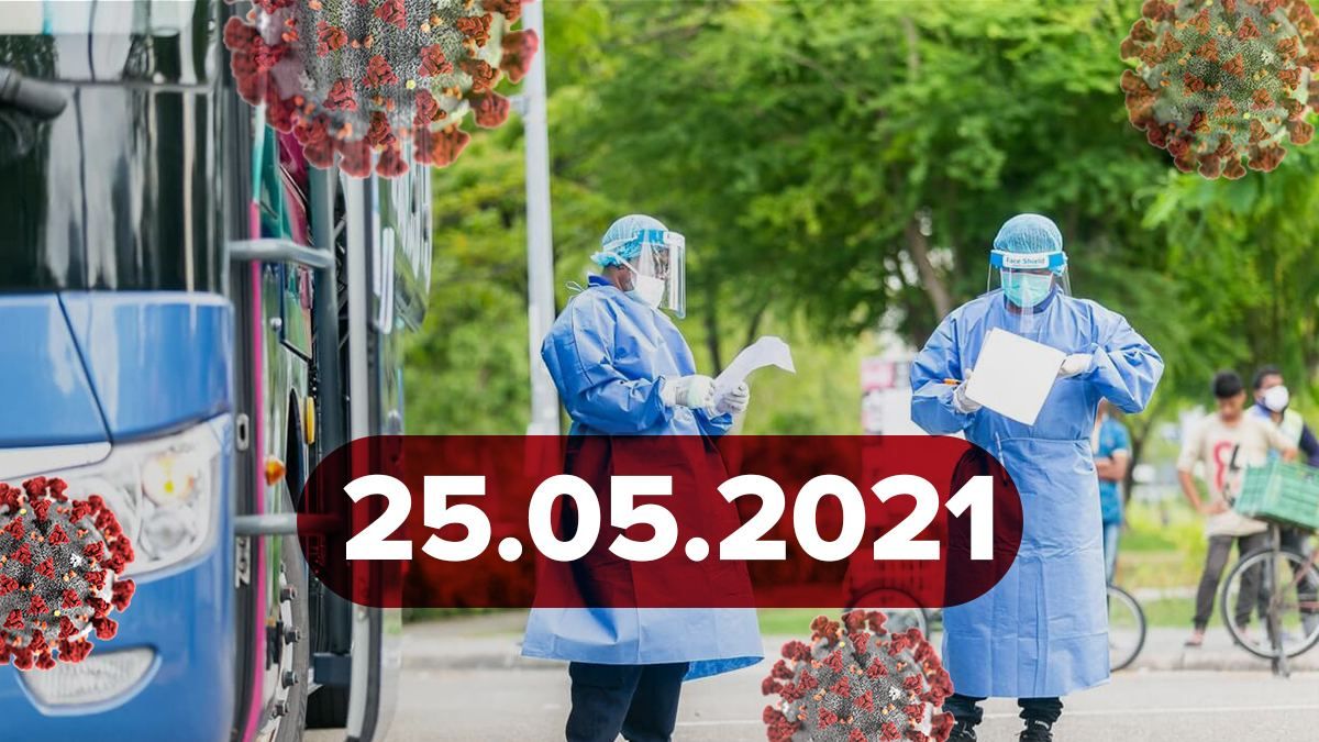 Коронавирус Украина, новости 25 мая 2021 – статистика