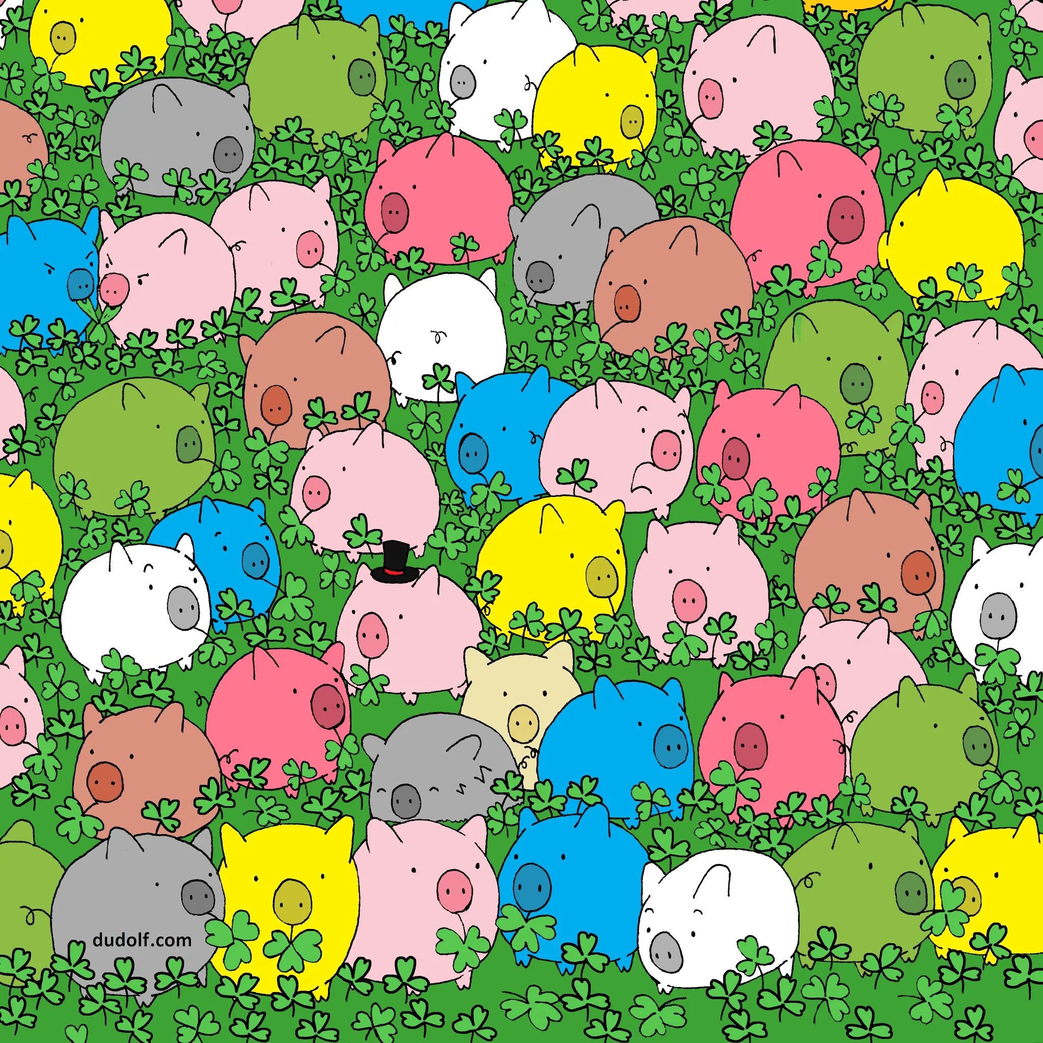 Головоломка тижня: настав час шукати чотирилистну конюшину Головоломка тижня: настав час шукати чотирилистну конюшину