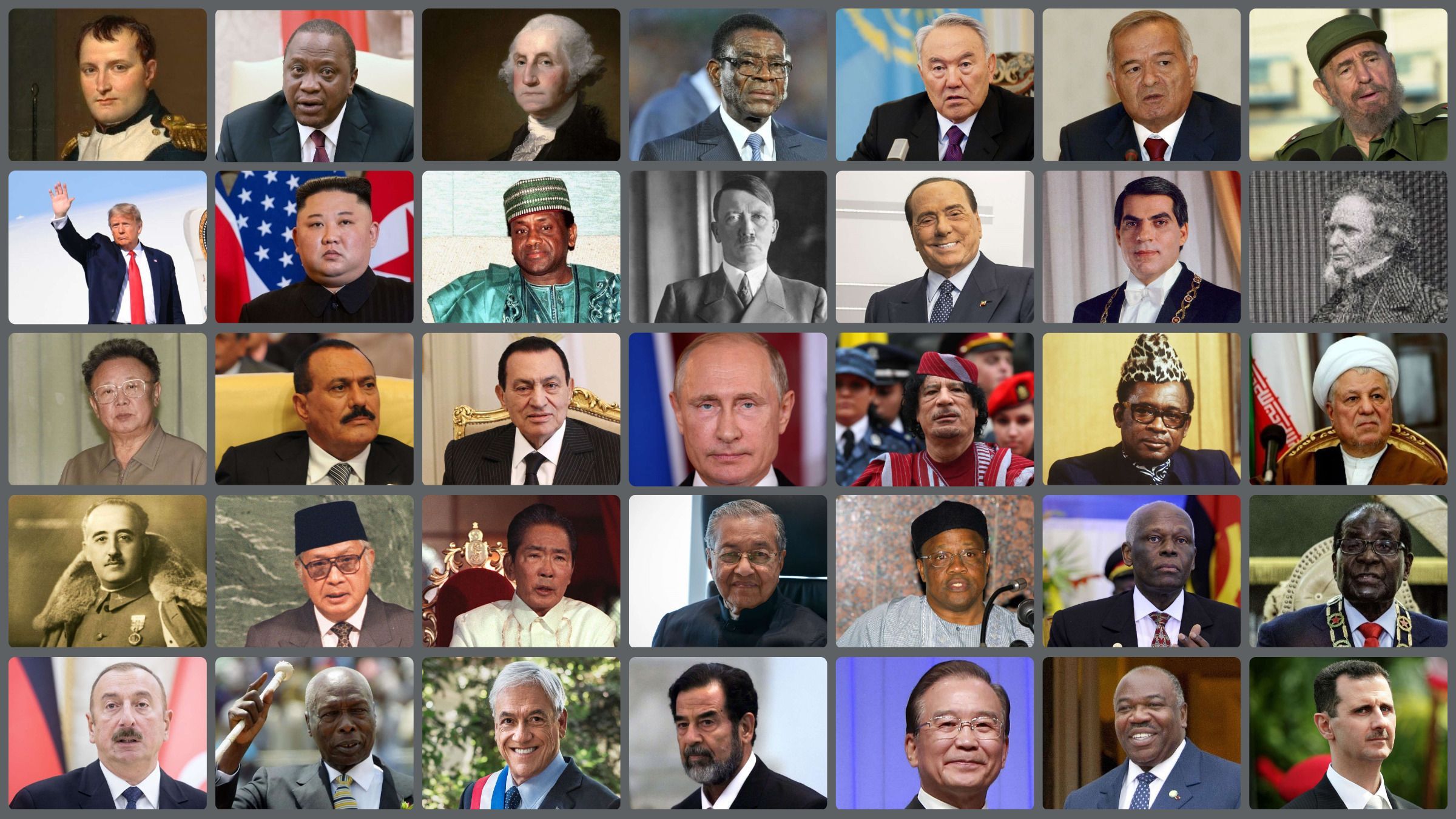 35 найбагатших політиків світу всіх часів
