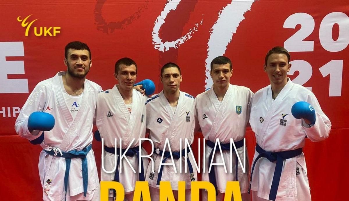 Чоловіча збірна України з карате виборола бронзу чемпіонату Європи