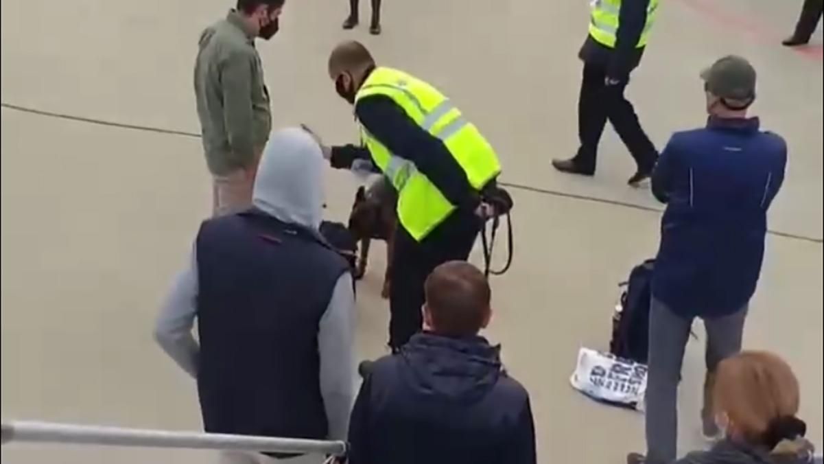 Как белорусские силовики обыскивали пассажиров рейса Афины – Вильнюс: видео Как белорусские силовики обыскивали пассажиров рейса Афины – Вильнюс: видео