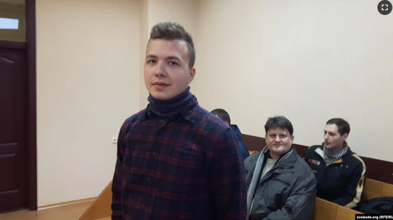 Романа Протасевича визнали політв'язнем у Білорусі