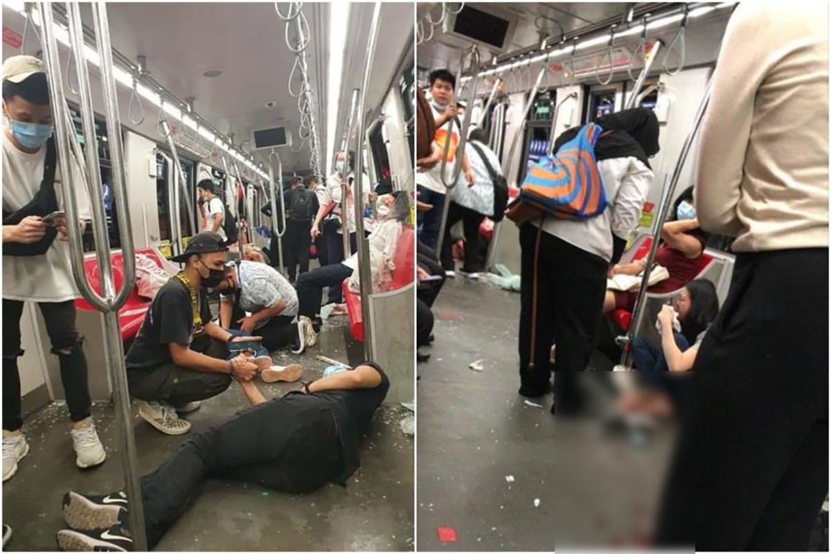 У малайзійському метро 24 травня 2021 зіткнулися потяги У малайзійському метро 24 травня 2021 зіткнулися потяги