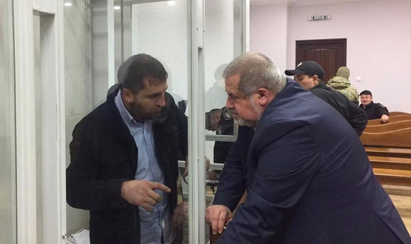 Салман Сайнароєв та Рефат Чубаров Салман Сайнароєв та Рефат Чубаров