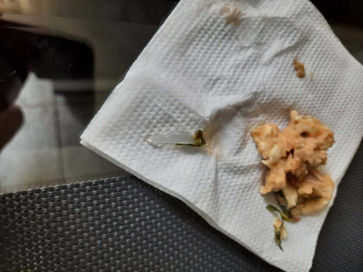 Небезпечна знахідка: львів'янин виявив шматок скла у кебабі – фото