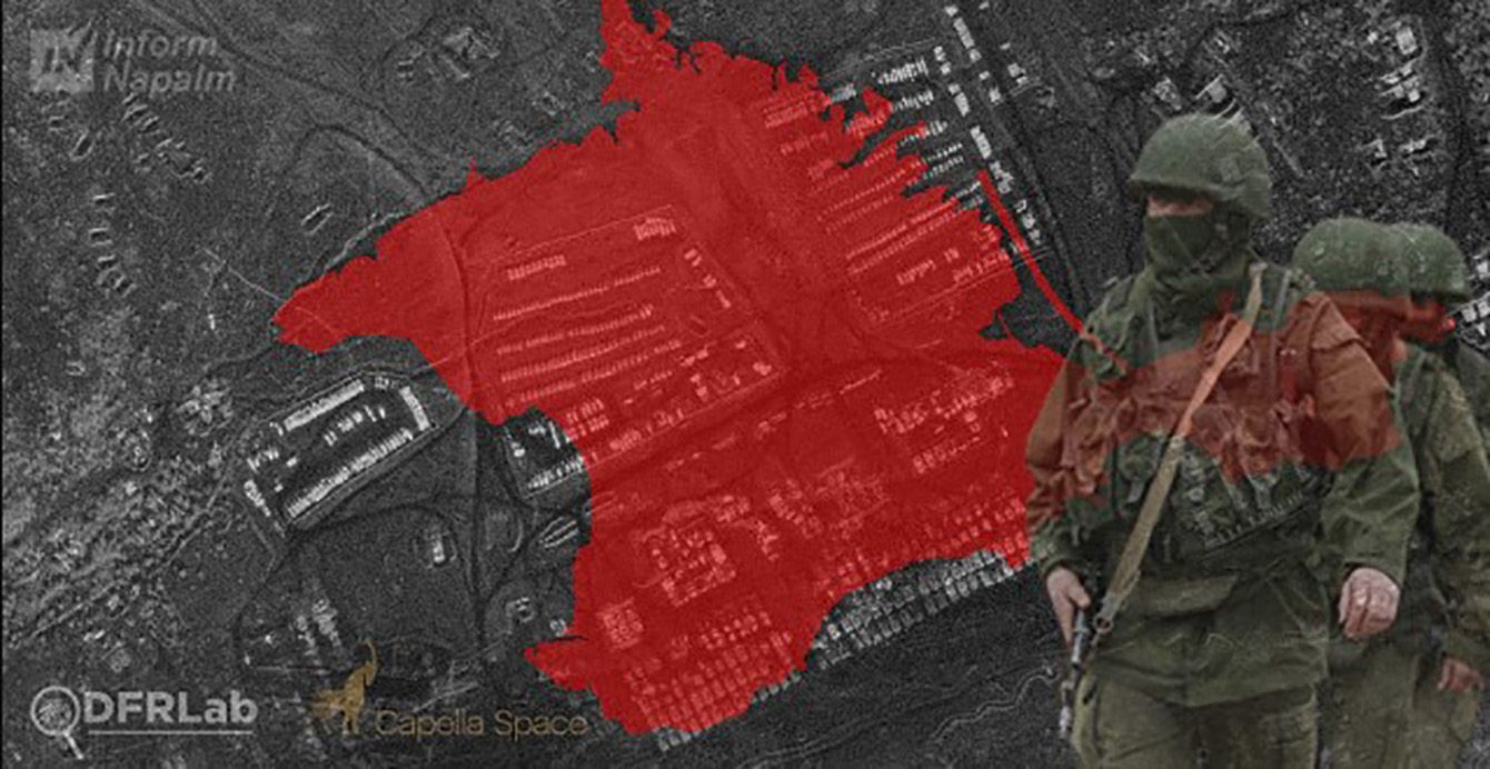 Аналіз нарощування російський військ в окупованому Криму Аналіз нарощування російський військ в окупованому Криму