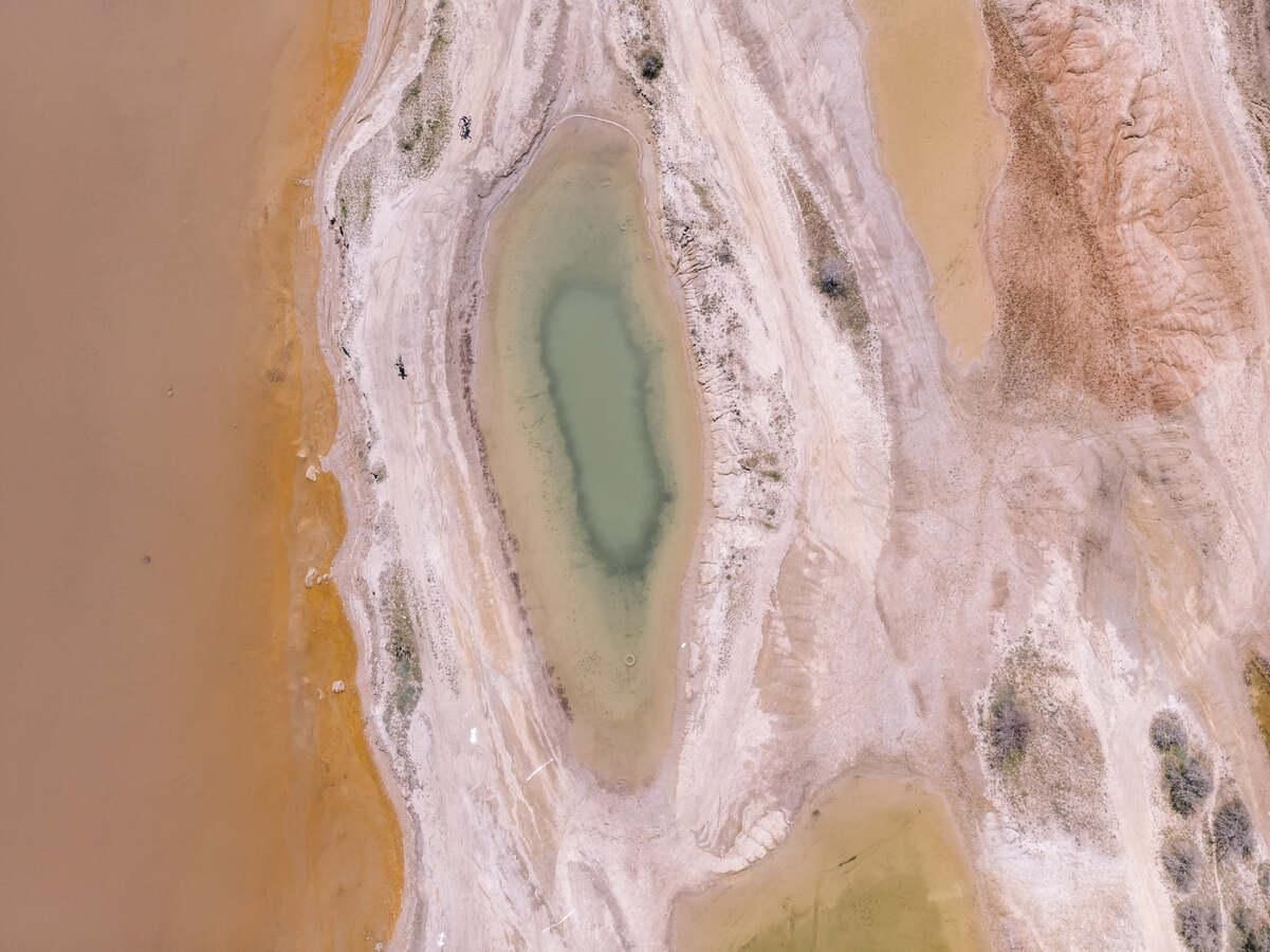 Куяльницкий лиман стал розовым Куяльницкий лиман стал розовым