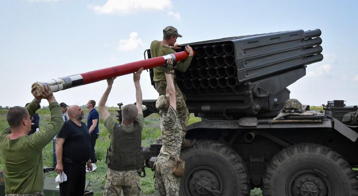 На полігоні Широкий лан випробували новітній снаряд для Градів