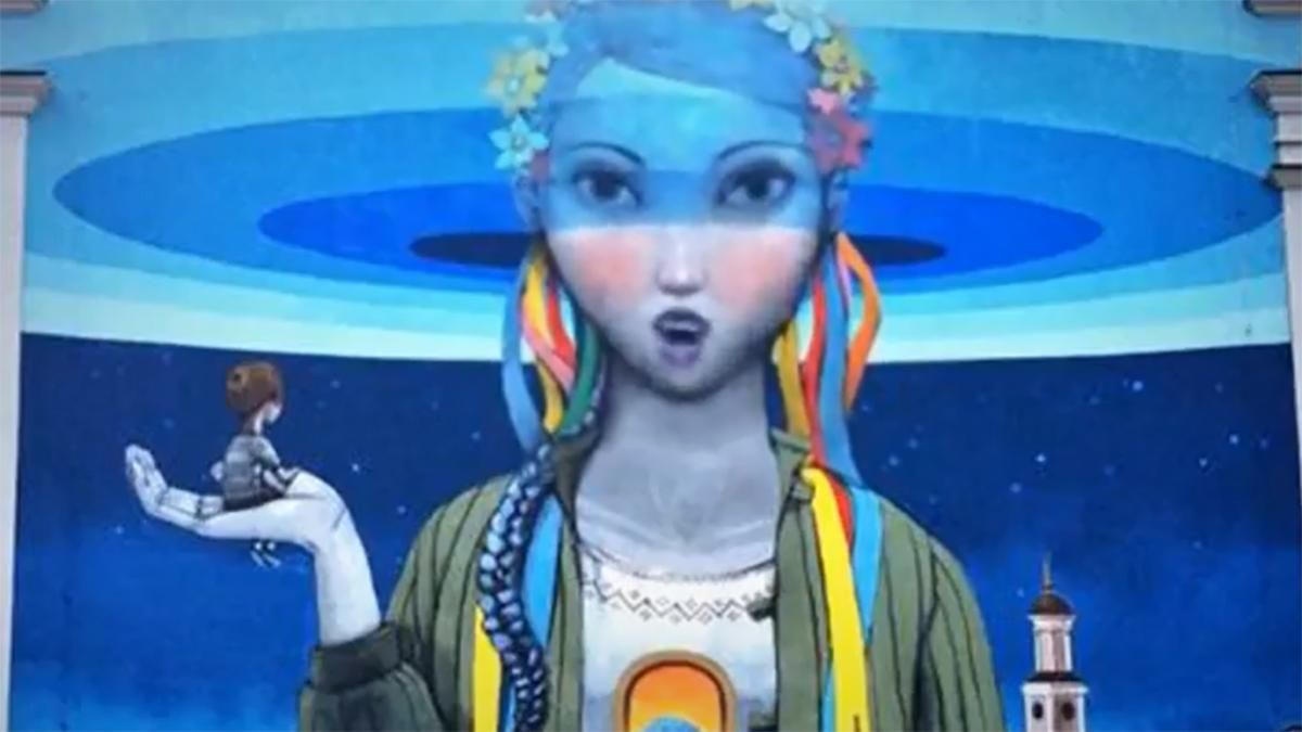 Муралы Киева научили петь: новая функция ReFace - видео Муралы Киева научили петь: новая функция ReFace - видео