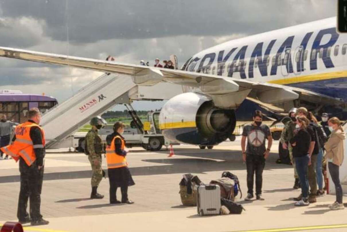 Мінськ направив ноту протесту 8 країнам через Ryanair Мінськ направив ноту протесту 8 країнам через Ryanair