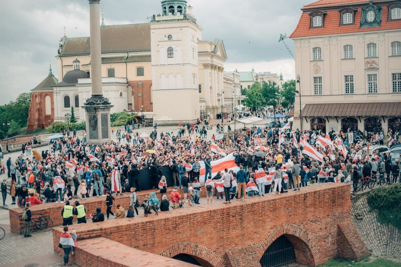 В мире - глобальный пикет солидарности с Беларусью: фото В мире - глобальный пикет солидарности с Беларусью: фото