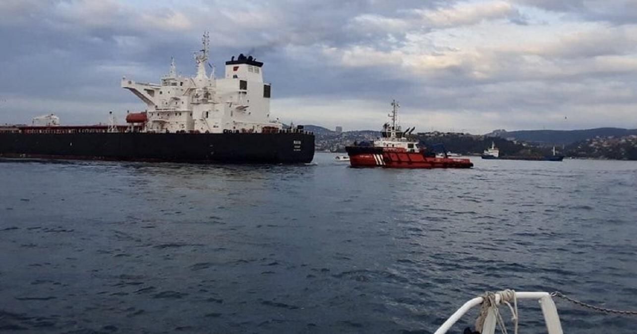 Движение судов по проливу Босфор приостанавливали из-за аварии Движение судов по проливу Босфор приостанавливали из-за аварии