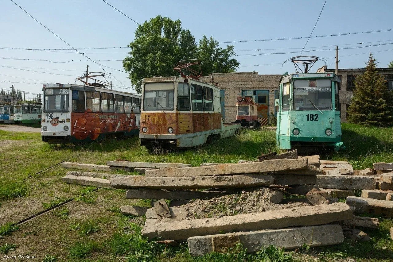 Трамвай у Луганську