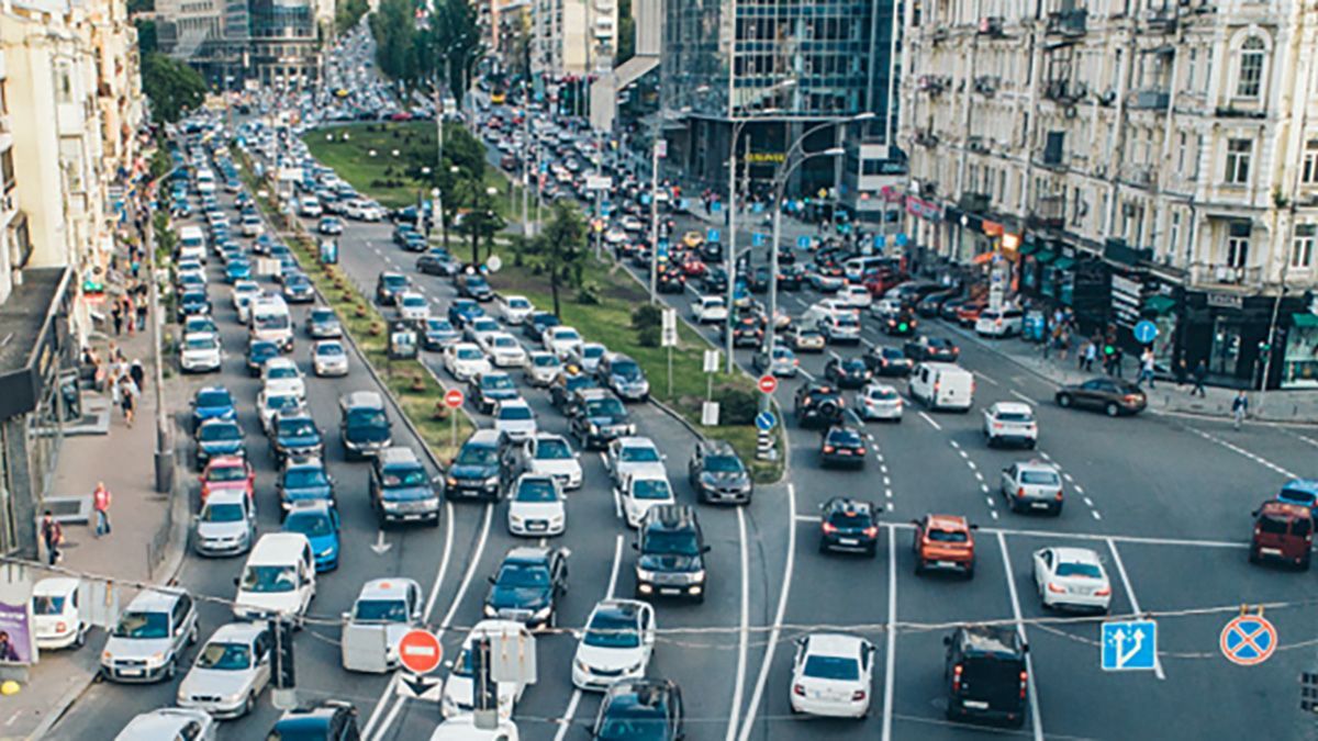 Киев утром 31 мая 2021 охватили пробки: онлайн-карта Киев утром 31 мая 2021 охватили пробки: онлайн-карта