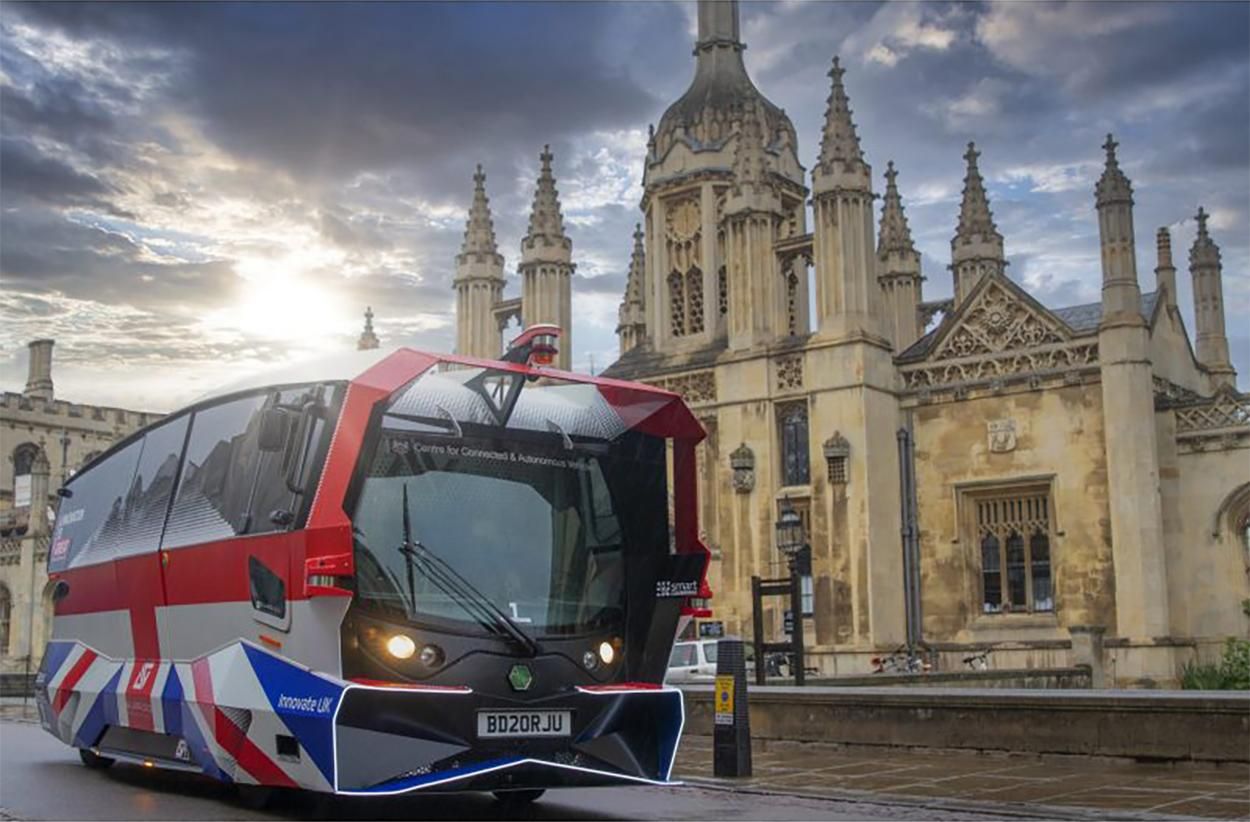 Безпілотний автобус Великої Британії Безпілотний автобус Великої Британії