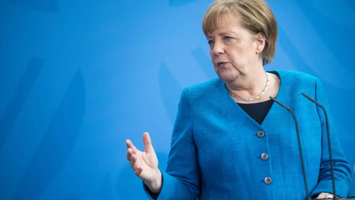 Німецька канцлерка Ангела Меркель