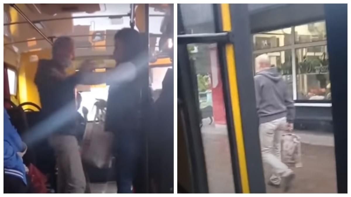 Поссорились из-за места: в Ужгороде пассажир маршрутки избил маму с ребенком – видео