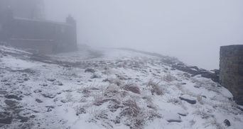 В первый день лета в Карпатах лежит снег, а температура минусовая: впечатляющее фото