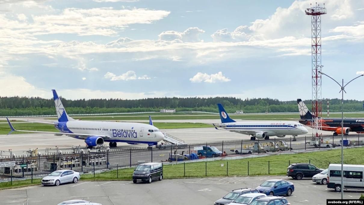 Кількість рейсів Белавіа - менша на 80% після ситуції з Протасевичем