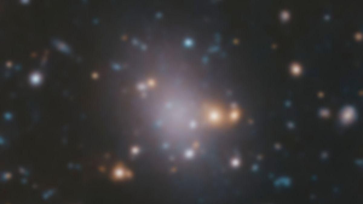 Фото дня: призрачная галактика в созвездии Гидры