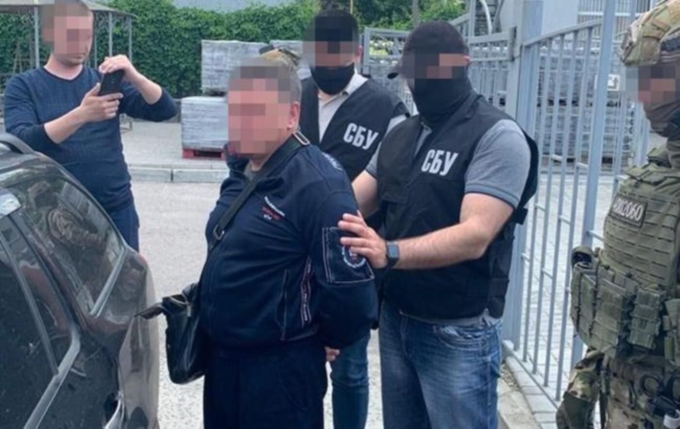 Контррозвідка СБУ затримала росіянина Контррозвідка СБУ затримала росіянина