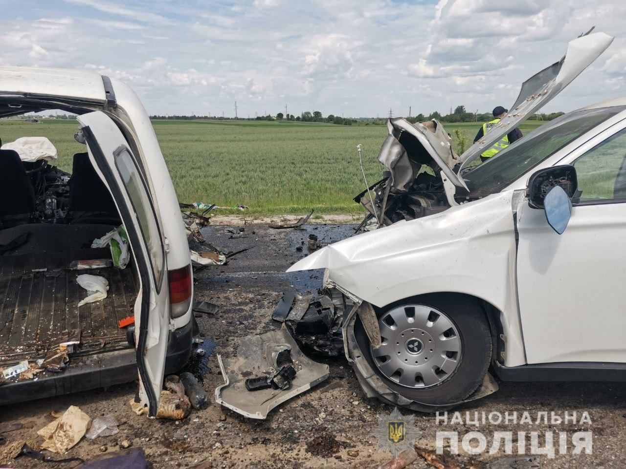 На трассе Киев - Чоп 05.06.2021 произошла смертельная авария: фото