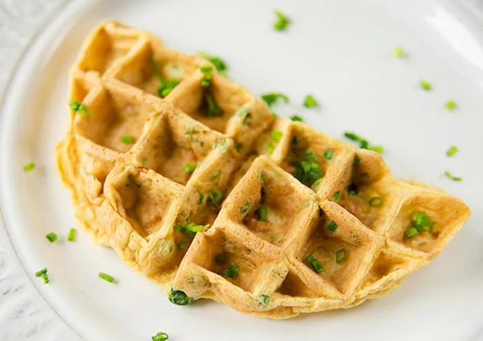 Вафельний омлет Вафельний омлет