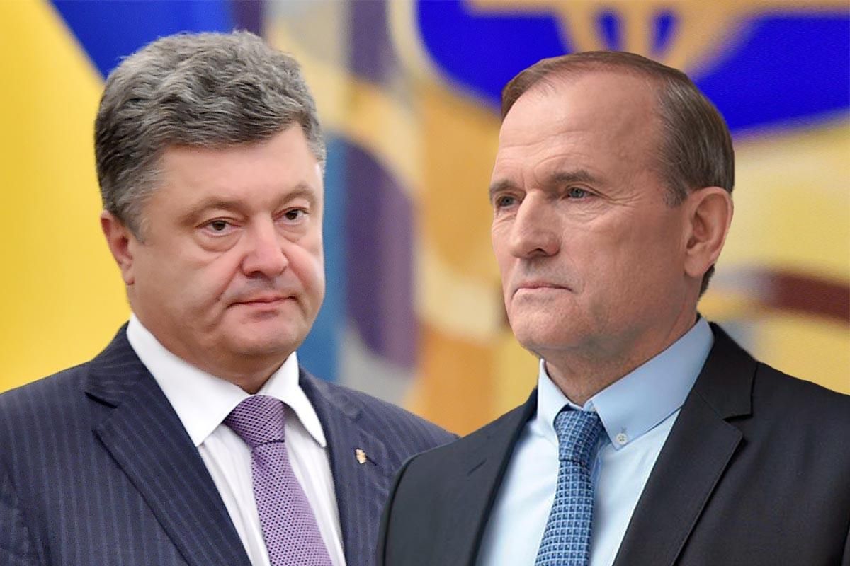 Медведчук и Порошенко помогали террористам зарабатывать на угле Медведчук и Порошенко помогали террористам зарабатывать на угле